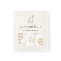 Poetree Hydrofiel doeken, 3 stuks