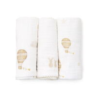 Poetree Hydrofiel doeken, 3 stuks