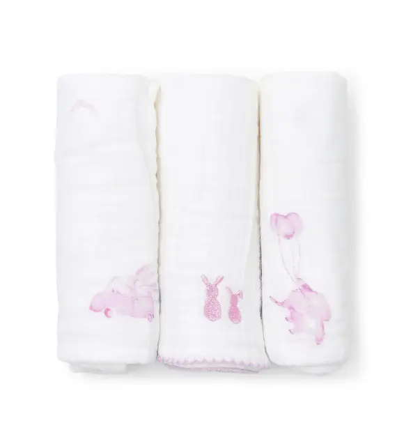 Poetree Hydrofiel doeken, 3 stuks