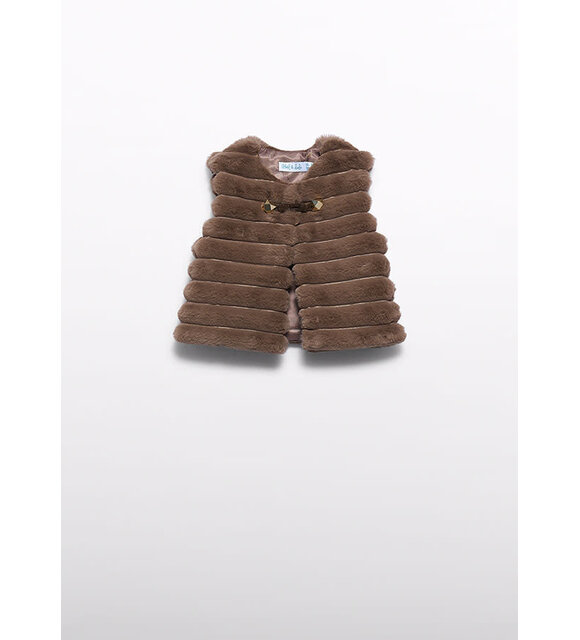 Abel en Lula Fur bodywarmer