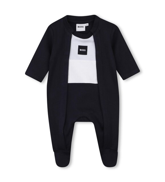 Hugo Boss Babypakje met slabber en muts