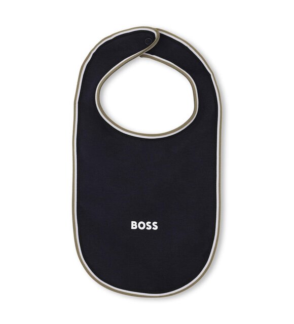 Hugo Boss Babypakje met slabber en muts