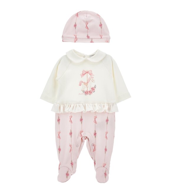 Monnalisa Babypakje met muts