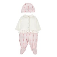 Monnalisa Babypakje met muts