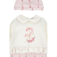 Monnalisa Babypakje met muts