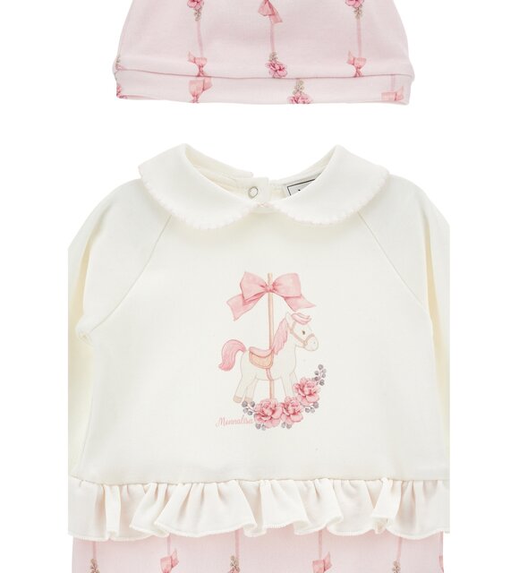 Monnalisa Babypakje met muts