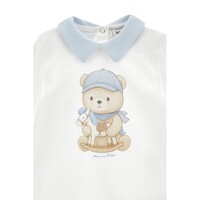 Monnalisa Babypakje met muts en slabber