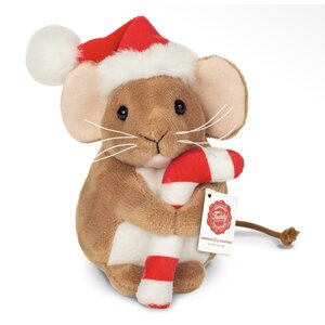 Teddy Hermann Kerstmuis met zuurstok