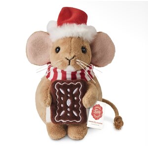 Teddy Hermann Kerstmuis met peperkoek