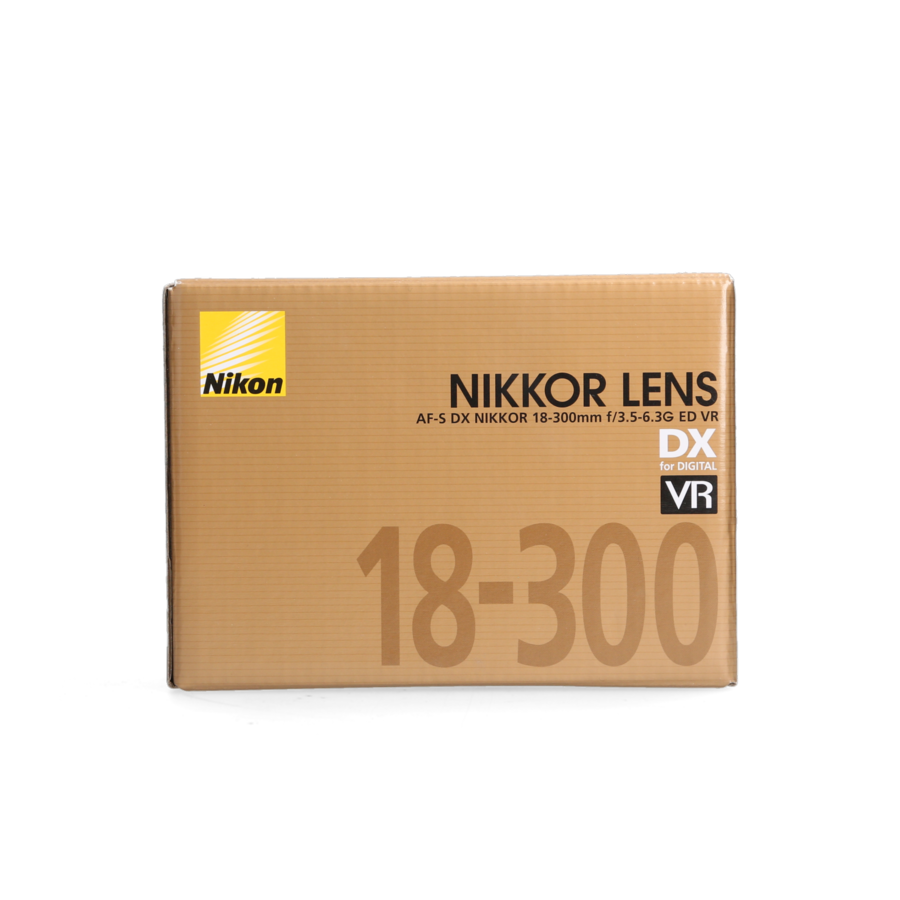 Nikon 18-300mm 3.5-6.3 G AF-S ED VR DX - Incl. BTW (Nieuw)
