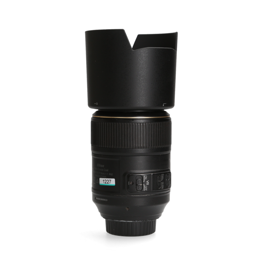 Nikon 105mm 2.8 G ED AF-S VR MACRO Incl. BTW