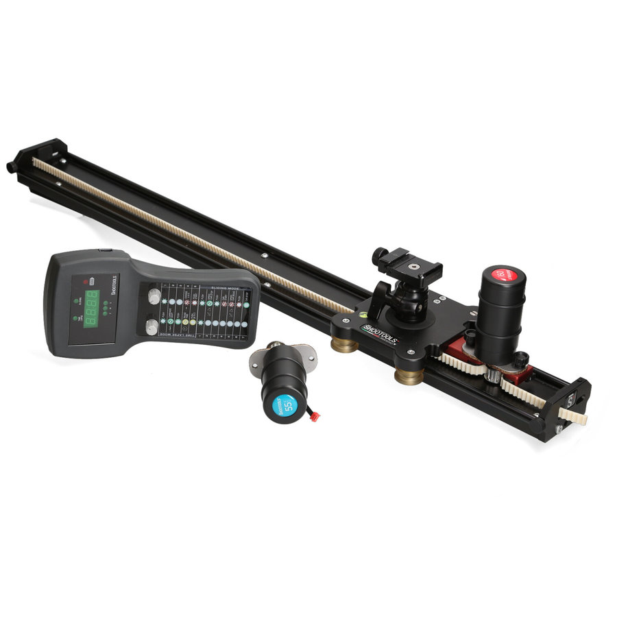 Shootools slider incl. computer en 2 motors (55rpm en 60 rpm)