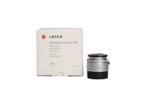 Leica 35mm 2.0 Summicron-M - Gereserveerd 