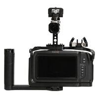 Black Magic 4K + Smallrig + Powerbank + Transmount stand servo follow zoom/focus.