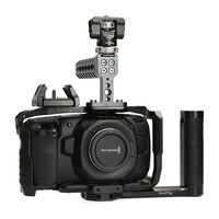 Black Magic 4K + Smallrig + Powerbank + Transmount stand servo follow zoom/focus.