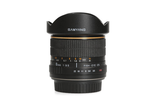 Samyang 8mm f3.5 fish-eye CS (Canon) - APS-C 
