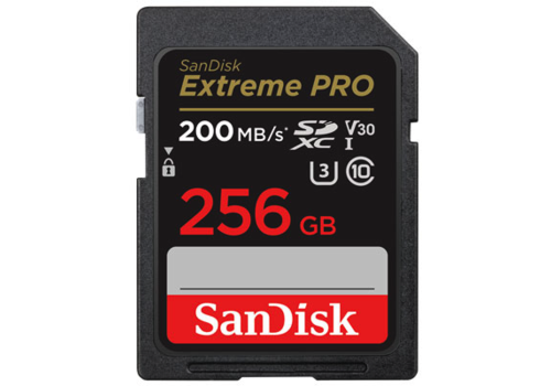 Sandisk 256GB SD Extreme Pro UHS-I U3 V30 200mb/s 