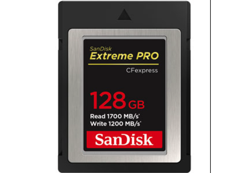 SanDisk 128GB Extreme Pro CFexpress Card Type B 