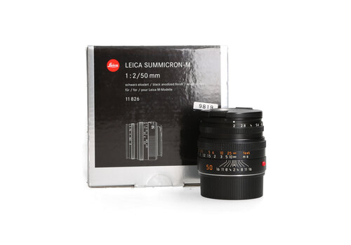 Leica 50mm 2.0 Summicron-M 11826 - 