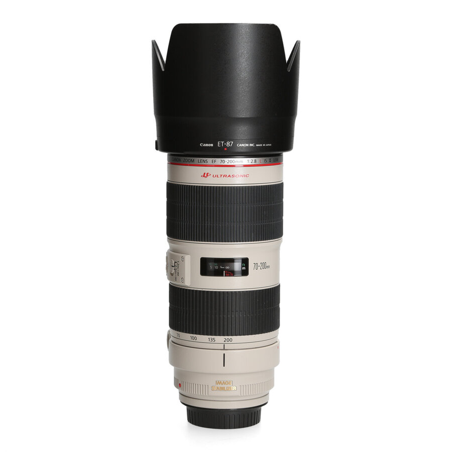 Canon 70-200mm 2.8 L IS II USM met Hoya Protector 77 mm