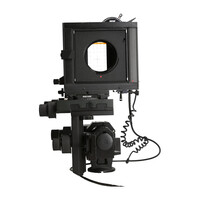 Sinar P2 + Sinar DB shutter, copal + cable release, extention, bellows, filters, etc.