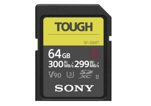 Tough 64GB SD Card 300MB/S 