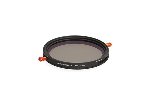 K&F 77mm CPL & ND2-ND32 (1-5 stops) 2-in-1 Lens Filter 