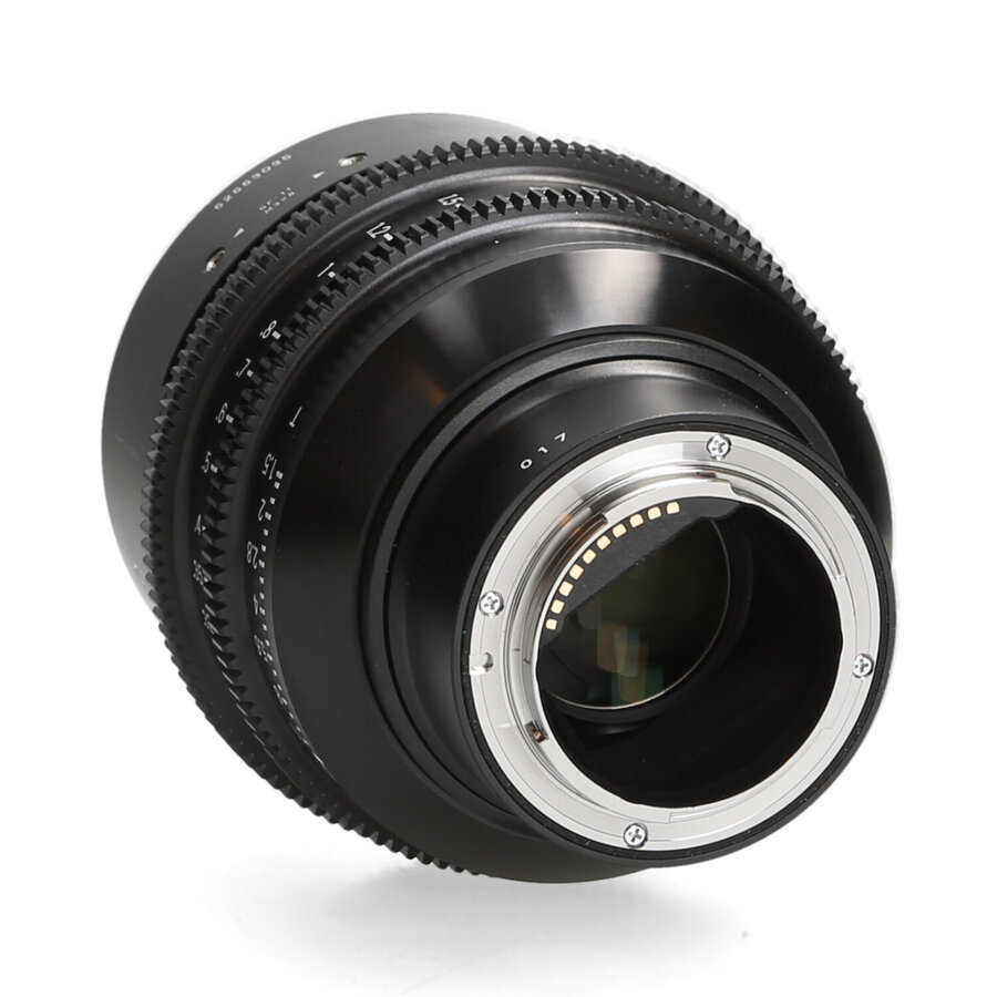 Sigma 35mm T1.5 FF F/VE Cine FF High Speed Prime FF Metric - Sony FE