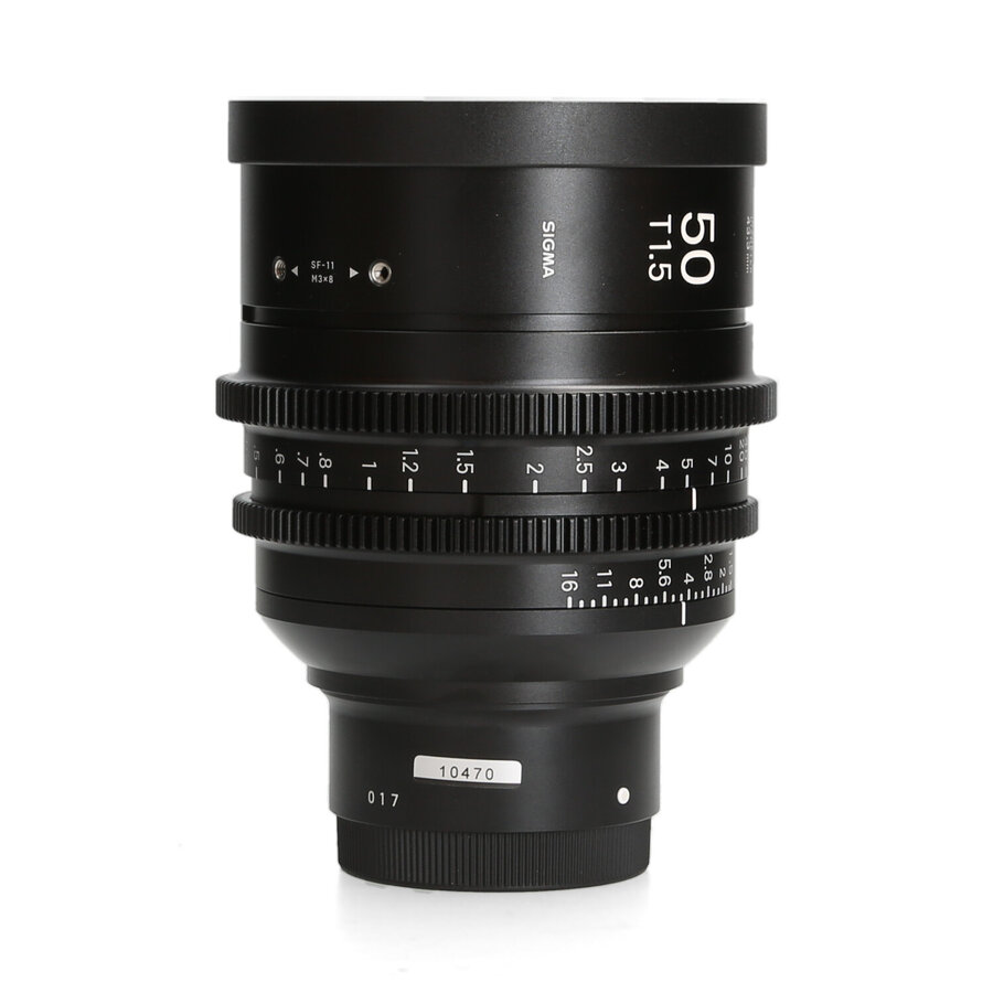 Sigma 50mm T1.5 FF F/VE Cine FF High Speed Prime FF Metric - Sony FE