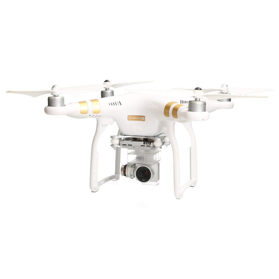 DJI phantom 3 pro incl 3 accu’s + DJI Phantom 3 Hardshell-rugzak