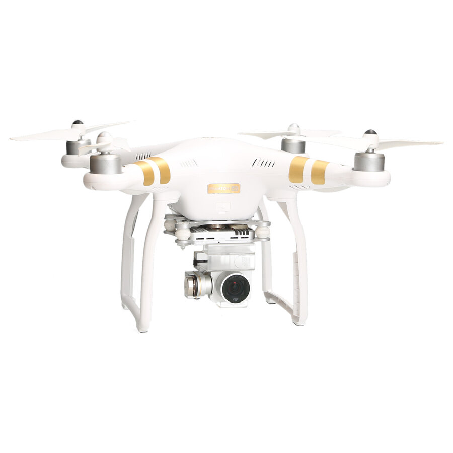 DJI phantom 3 pro incl 3 accu’s + DJI Phantom 3 Hardshell-rugzak