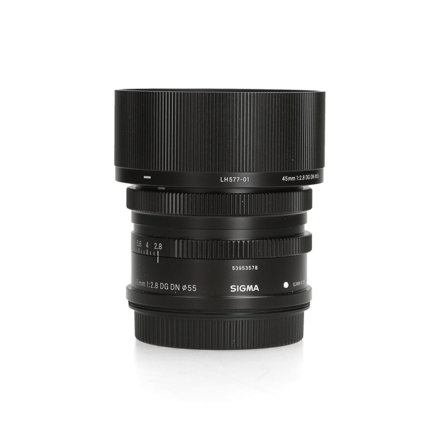 Sigma 45mm 2.8. DG DN - L-mount  - Incl. Btw