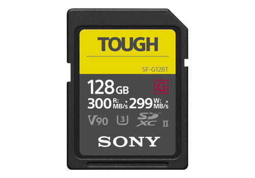 Sony TOUGH 128 GB 300 mb/s  Sd-card 