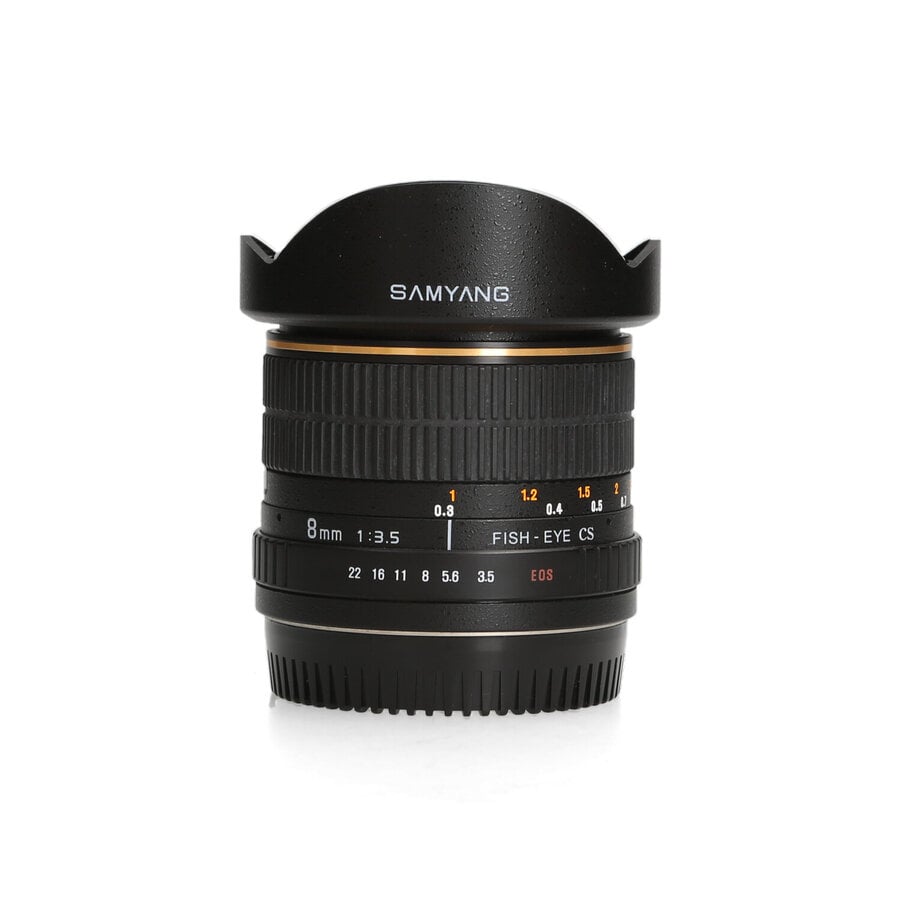 Samyang 8mm 3.5 FISH-EYE CS - canon EF-S