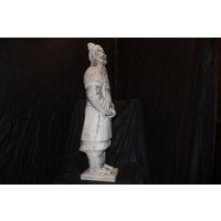 thumb-Betonnen Chinese officier als tuinbeeld-2