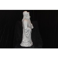 thumb-Betonnen beeld van de Chinese geluksgod Shou Xing voor huis en tuin-2