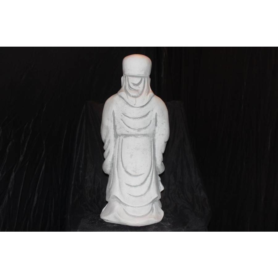 Betonnen beeld van de Chinese geluksgod Shou Xing voor huis en tuin-3