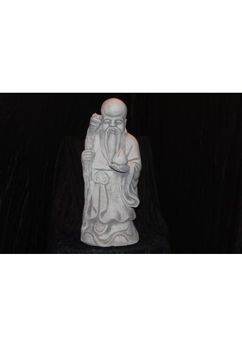 Betonnen beeld Chinese geluksgod Fu Xing 