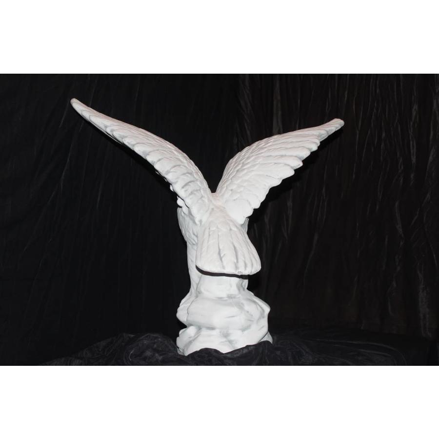 Betonnen beeld van een adelaar of arend met gespreide vleugels-5