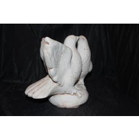 thumb-Betonnen beeld van een tortelend duivenpaar – perfect huwelijkscadeau-2