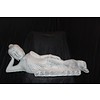 LoodsVol, Tuinbeelden Betonnen beeld liggende Boeddha Shiva