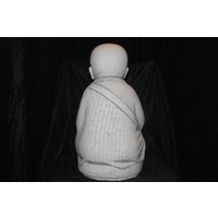 thumb-Betonnen beeld mediterende Boeddha – Spiritueel tuinbeeld voor rust en sfeer-3