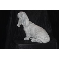 thumb-Betonnen beeld Engelse Basset hond voor tuin of huis-3