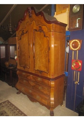 Antiek kabinet mahonie 