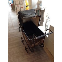 thumb-Antieke kinderwagen met houten bak en Grolsch reclame-2
