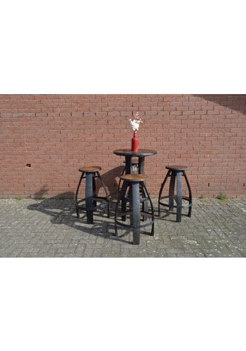 Bistro sta tafel met 4 krukken 