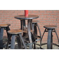 thumb-Bistro sta tafel met 4 krukken-5