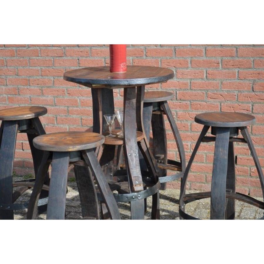 Bistro sta tafel met 4 krukken-5