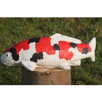 thumb-Showa koi karper Tuinbeeld-2