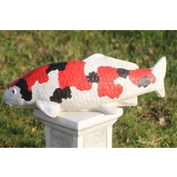 thumb-Showa koi karper Tuinbeeld-3